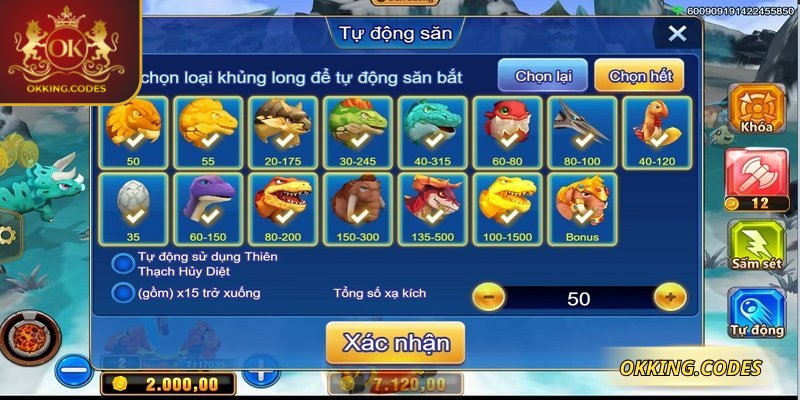 Cơ chế chọn lựa hợp lý trong Chuyên Gia Săn Rồng OKKING