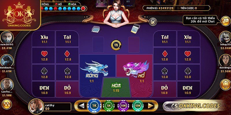Cần nắm rõ cách tính điểm trong Rồng hổ