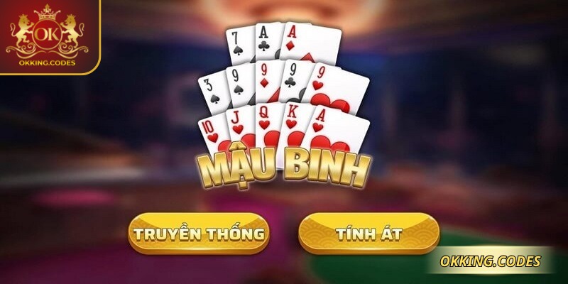 Mậu binh OKKING sử dụng bộ bài Tây 52 lá