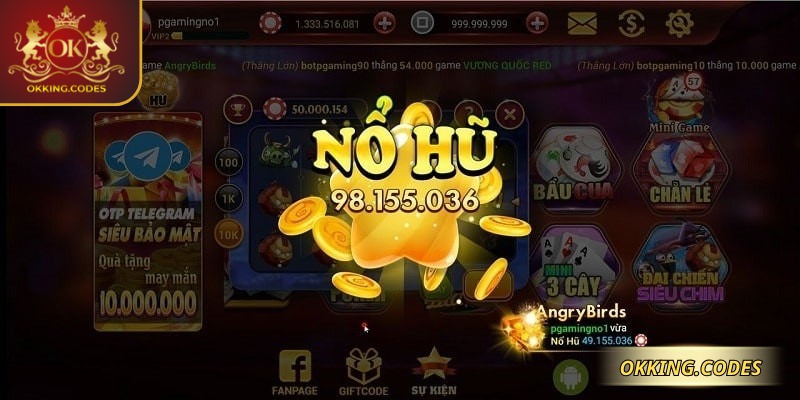 Tựa game cung cấp nhiều tính năng Bonus
